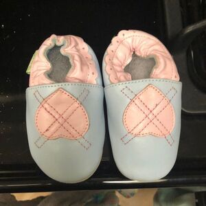 New shoofoo baby leather shoes moccasins